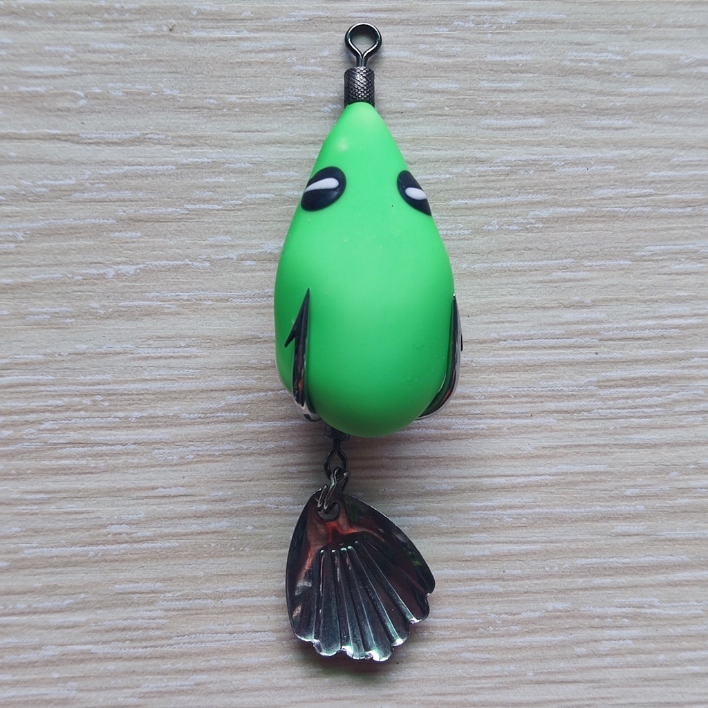 Mồi câu lure F35 chìm lững lưỡi độ AR15