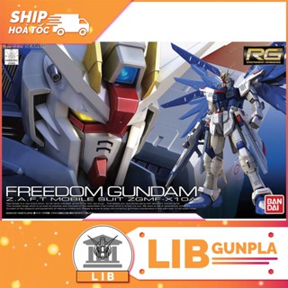 Mô hình lắp ráp Bandai Gundam SEED RG 1/144 Freedom Gundam