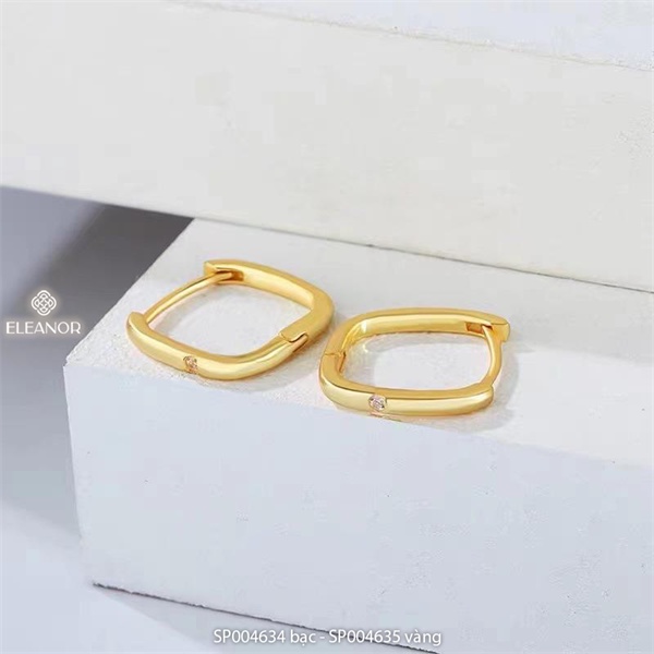 Bông tai nữ Eleanor Accessories phụ kiện trang sức basic Hàn Quốc dễ thương