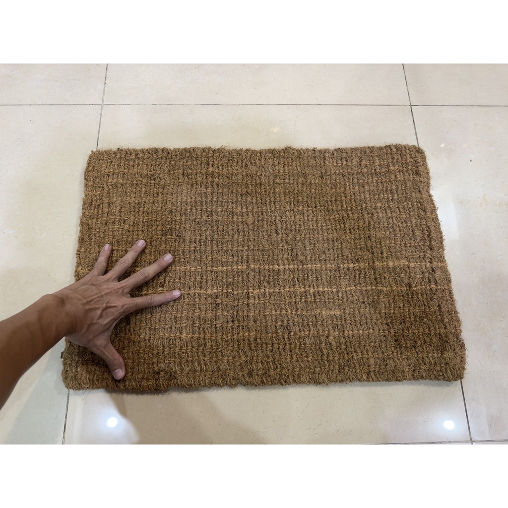 THẢM CHÙI CHÂN XƠ DỪA - CHÙI GIÀY DÉP - KÍCH THƯỚC 60 X 40 CM