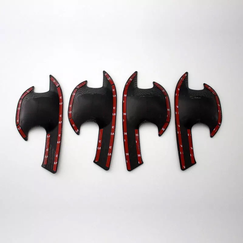 Ốp tay nắm, hõm cửa CARBON xe Toyota Veloz 2022-2023 vân cacbon cao cấp