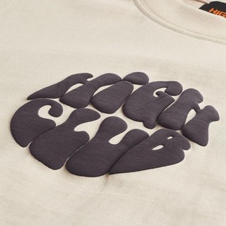 Áo thun nữ form rộng Guguno cotton cổ tròn in basic
