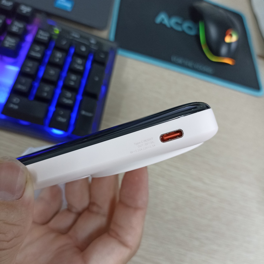 Pin Sạc dự Phòng Không Dây BASEUS Magnetic bracket wireless 10000mah 20W