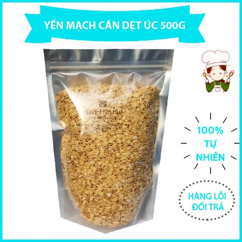 Yến mạch Úc cán dẹt 500g
