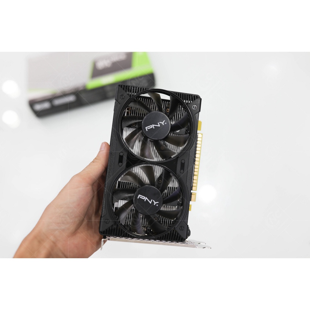 VGA PNY GeForce GTX 1650 4GB GDDR6 Dual Fan - bảo hành 36 Tháng chính hãng