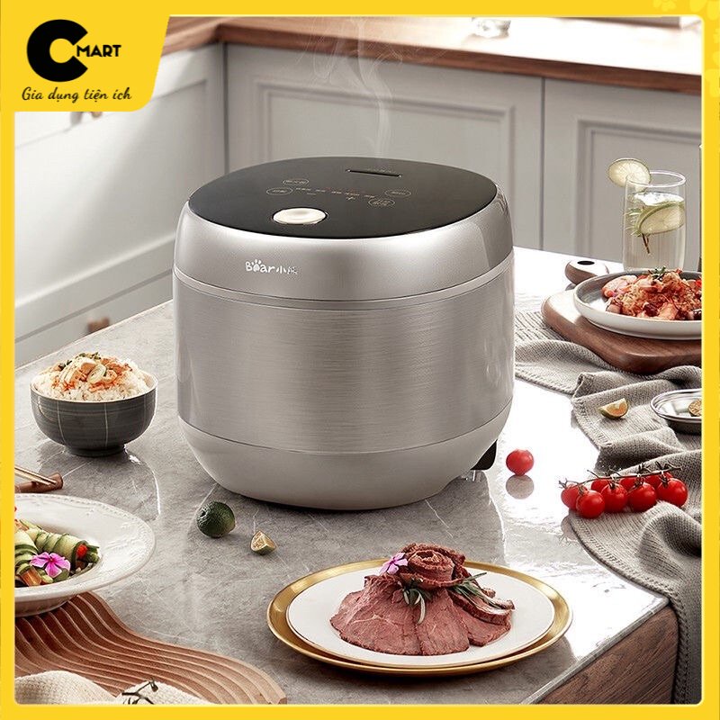Nồi Cơm Điện Tử Đa Năng Có Hẹn Giờ Dung Tích 4L BEAR DFB-P40Y5 Chính Hãng [CMART_GIA DỤNG TIỆN ÍCH]