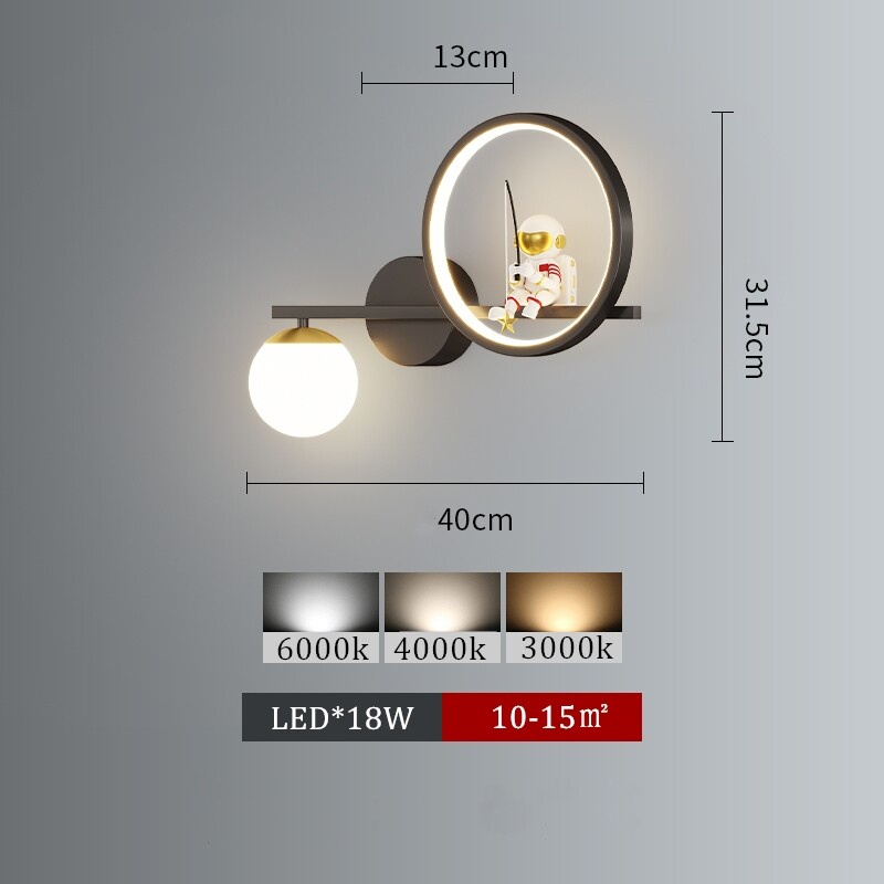 Đèn Led Gắn Tường Trang Trí Phòng Khách Phong Cách Hiện Đại