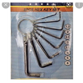 Bộ khóa mở ốc vít lúc giác đa năng 8 cây - Bảo Trân HCM