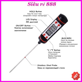  ⚡️ Nhiệt kế que TP101 đo nước, sữa, thực phẩm