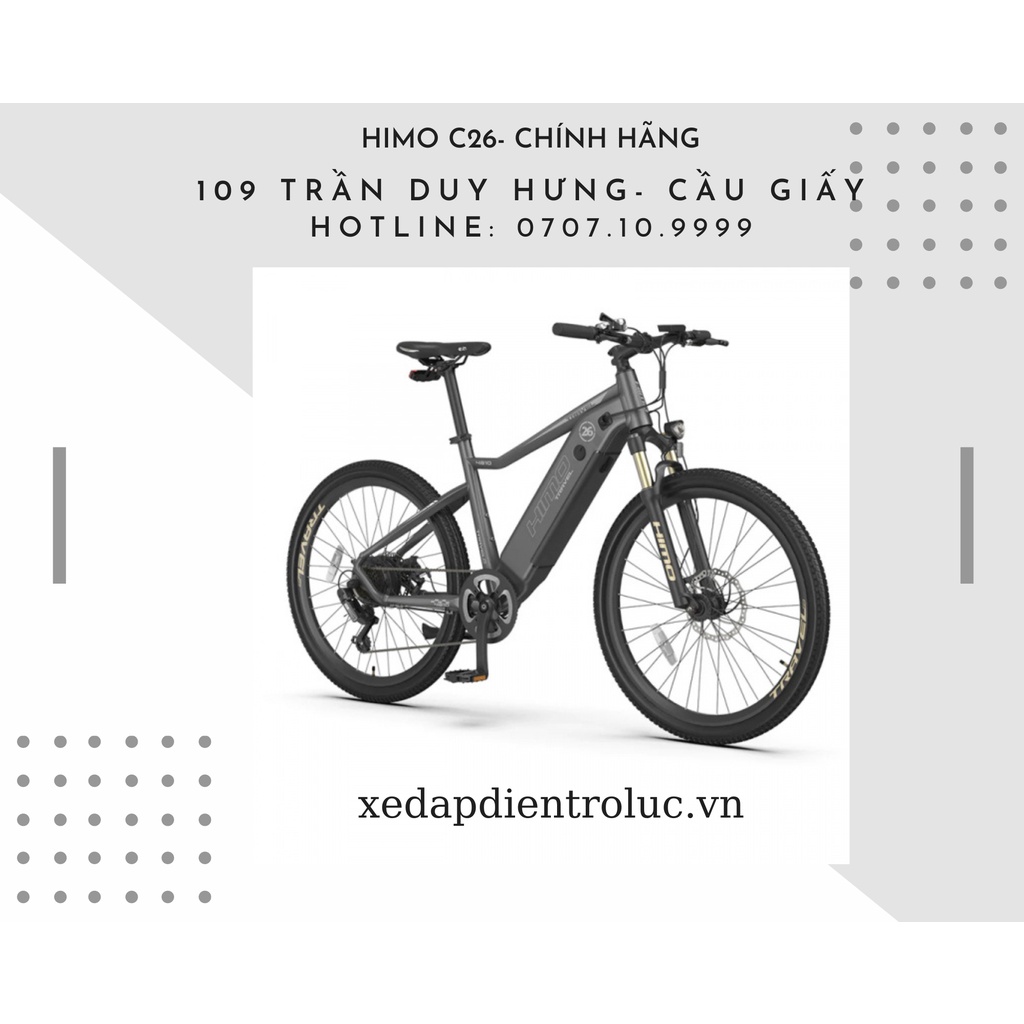 Xe Đạp Điện Trợ Lực XIAOMI HIMO C26 - Chính Hãng