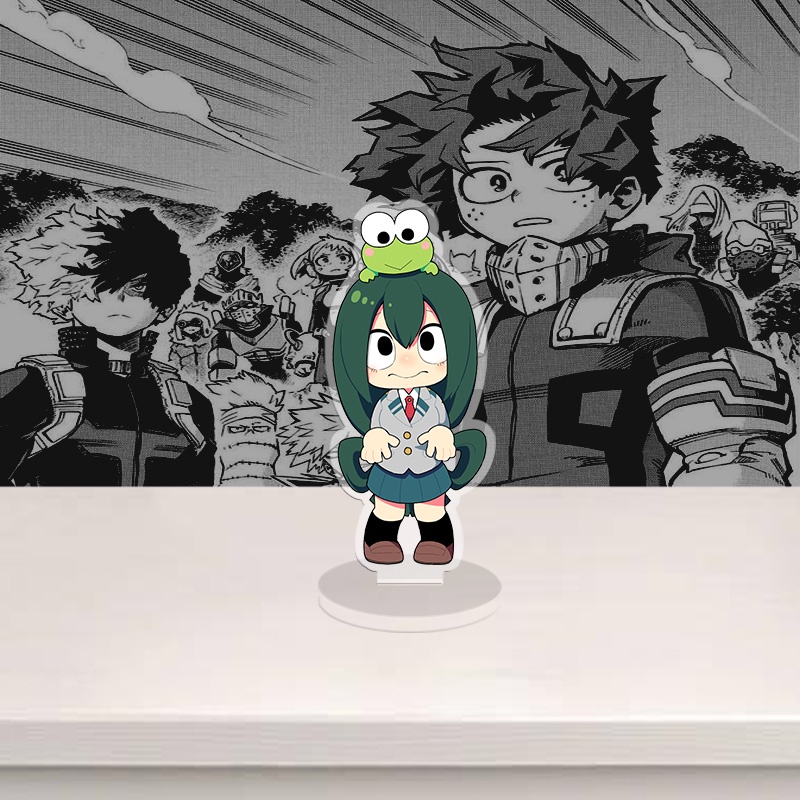 Standee My hero academia, anime Học viện siêu anh hùng, mô hình nhân vật Shoto, Bakugo, Midoriya