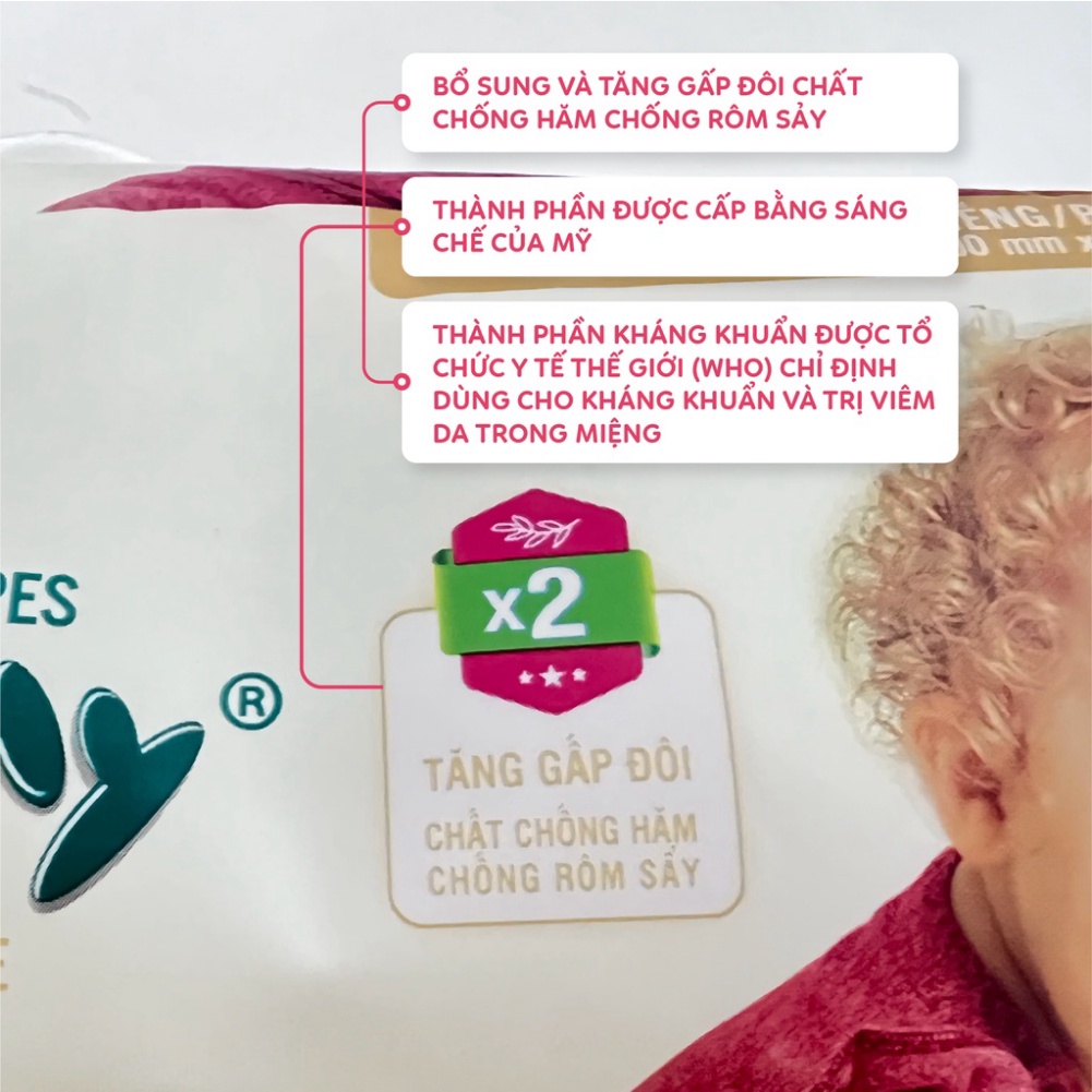 Khăn ướt Mamamy 30 tờ không/có mùi, ngừa hăm chống rôm sẩy, an toàn cho bé