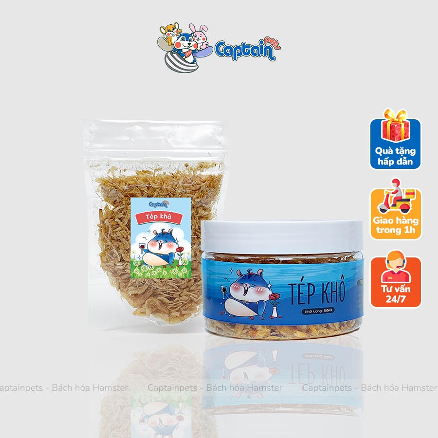Tép sấy khô loại ngon không vụn cho Hamster