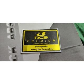Tem rcb/nitron mạ vàng