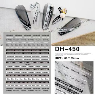 Hình dán sticker dán trang trí móng mẫu mới siêu đẹp HOT