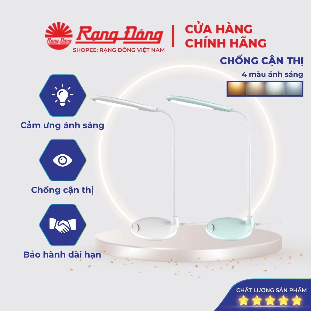 Đèn Học Chống Cận Rạng Đông Cảm Ứng Để Bàn Cho Bé, Học Sinh, Đọc Sách