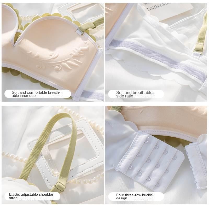 Áo Lót Nâng Ngực Không Trượt Không Lộ Viền May Thời Trang