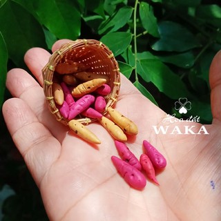 Mô hình 2 Củ Khoai Mini- Rau Củ Quả Mini 1/12