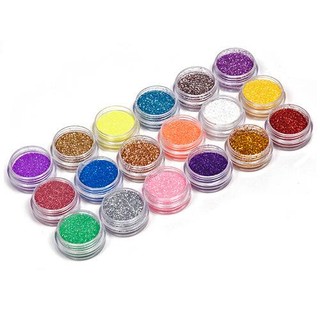 Nhũ rắc trang trí (set 18 ô)