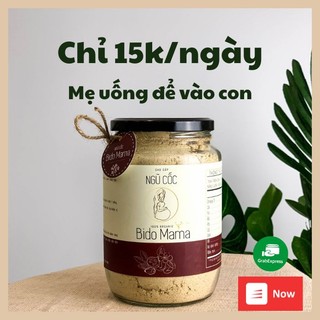 Ngũ Cốc Mẹ Bầu Cao Cấp Siêu Dinh Dưỡng Bido Mama 600 gram, Con Tăng Cân Đều Đặn, 25 Loại Hạt Dinh Dưỡng