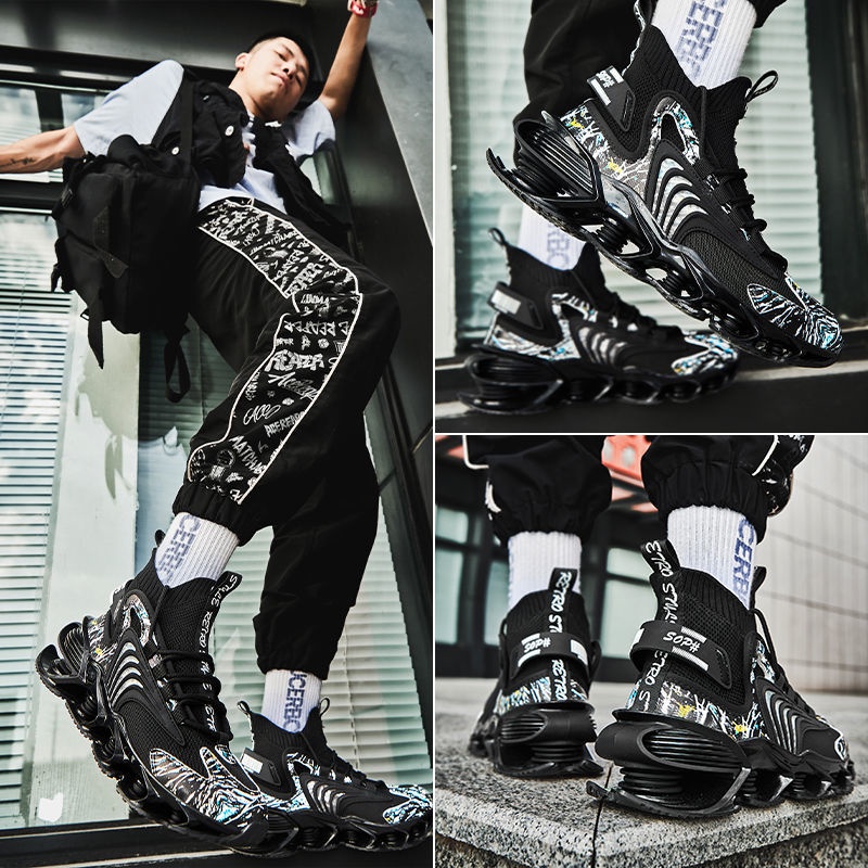 Giày Air Force Thời Trang Châu Âu Cá Tính Cho Nam 1 Giày Thể Thao Cổ Cao Khối Lượng Nhẹ Thoáng Khí Thời Trang Cho Nam