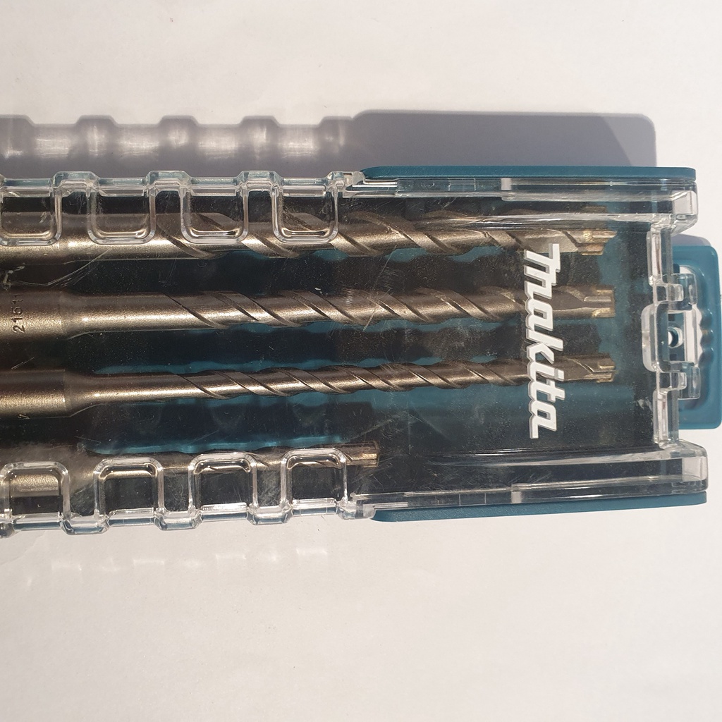 Bộ mũi khoan bê tông SDS-plus hợp kim 4 cạnh  Makita E-14249