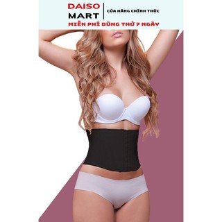 Đai nịt bụng latex xiết giảm eo định hình 25cm. đai nịt bụng sline giảm mỡ quần gen chống không cuộn ngực cài rất chất