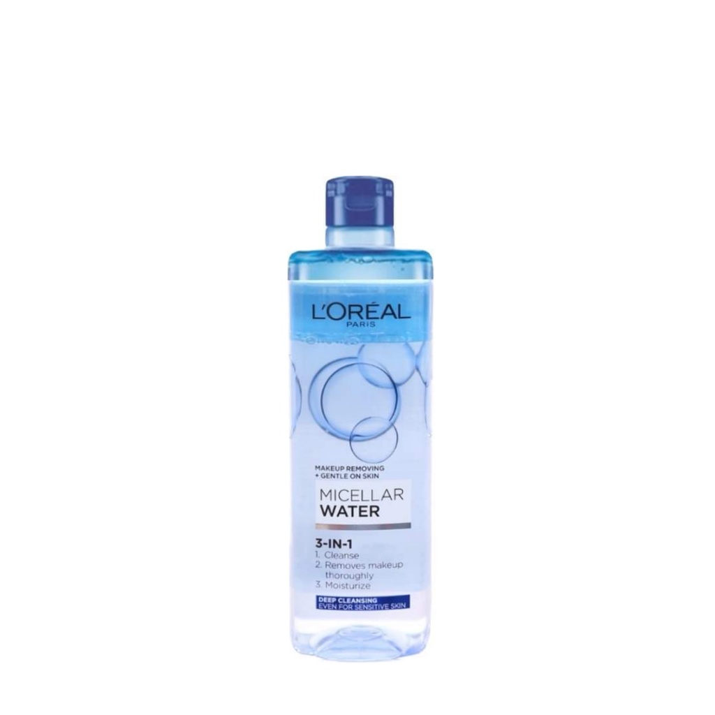 [Mã COSBAUXANH giảm 8% đơn 200K] Nước tẩy trang Loreal - L'Oreal Paris 3-in-1 Micella Water 400ml