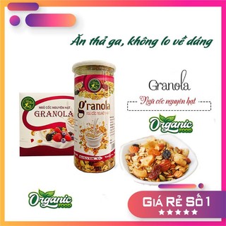 500gr Ngũ Gốc Giảm Cân Granola,  Ngũ Cốc Ăn Kiêng Siêu Hạt Không ĐườngCHÍNH HÃNG Mombeauty