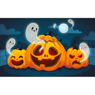 Decal trang trí chủ đề Halloween