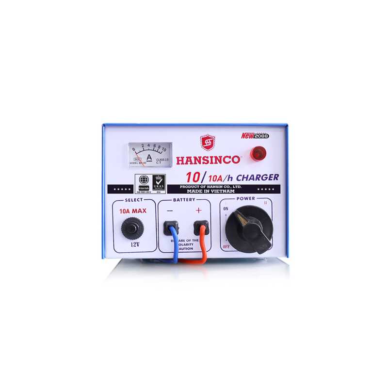 MÁY SẠC BÌNH TĂNG GIẢM AC - DC 10A HANSINCO