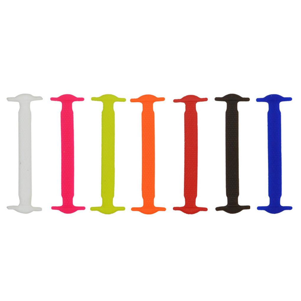 [hxbgxb] Set 16 Khóa Dây Giày Co Giãn Không Cần Buộc