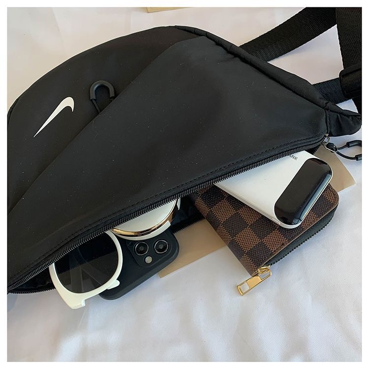 Túi Đeo Chéo Vai Bằng Vải Thời Trang Sành Điệu Cho Nam Và Nữ