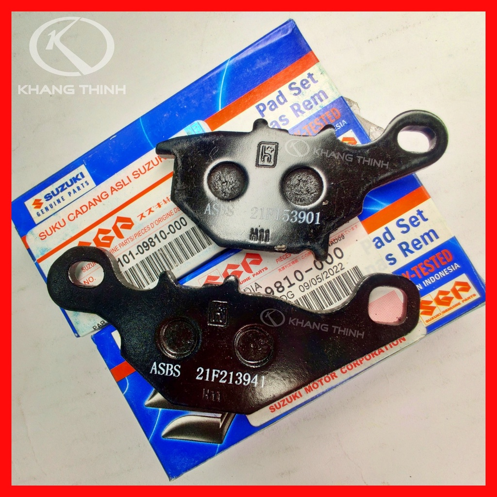 Bố thắng - má phanh Suzuki Address 110 - Hàng Chính Hãng
