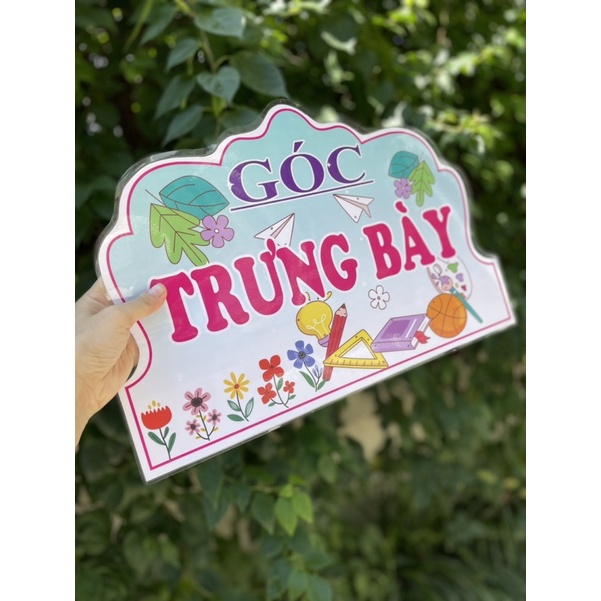 Các góc trang trí lớp
