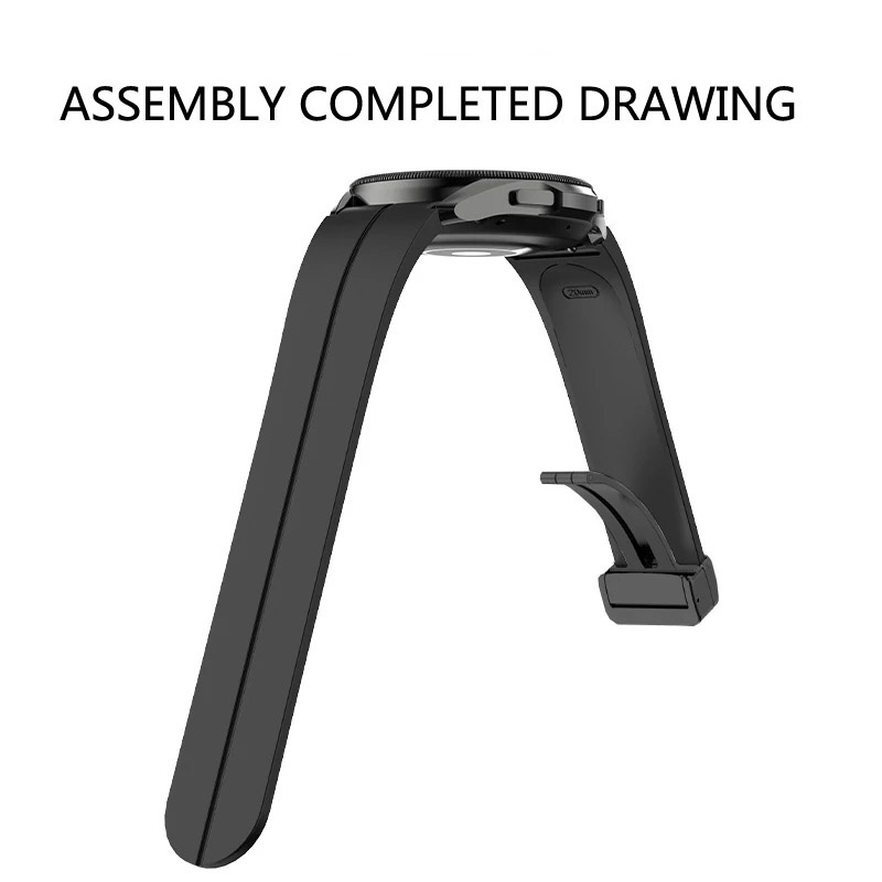 Dây Đeo Từ Tính Bằng Silicon Cho Đồng Hồ Thông Minh Samsung Galaxy Watch 5 4 Classic 46mm 5 Pro