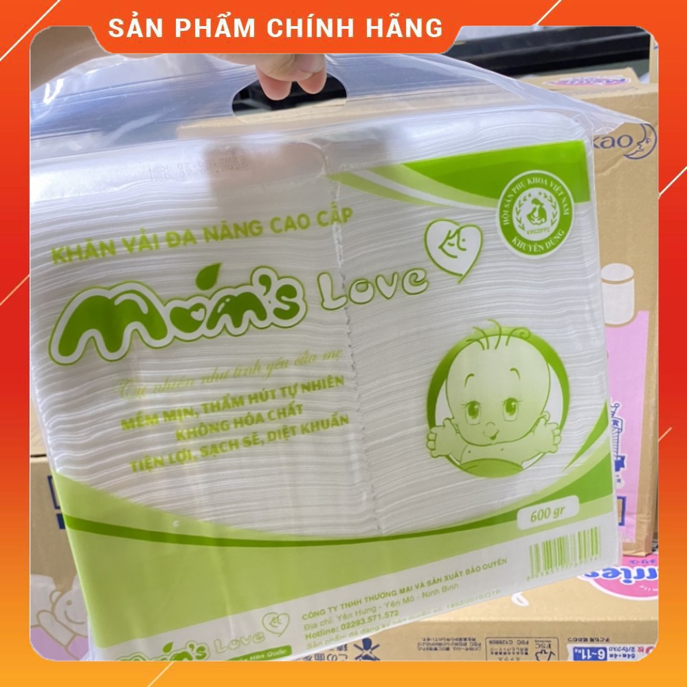 Khăn khô đa năng momlove ,bé bé hàng chính hãng