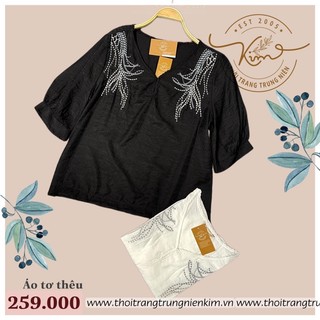 Sét linen thêu xinh