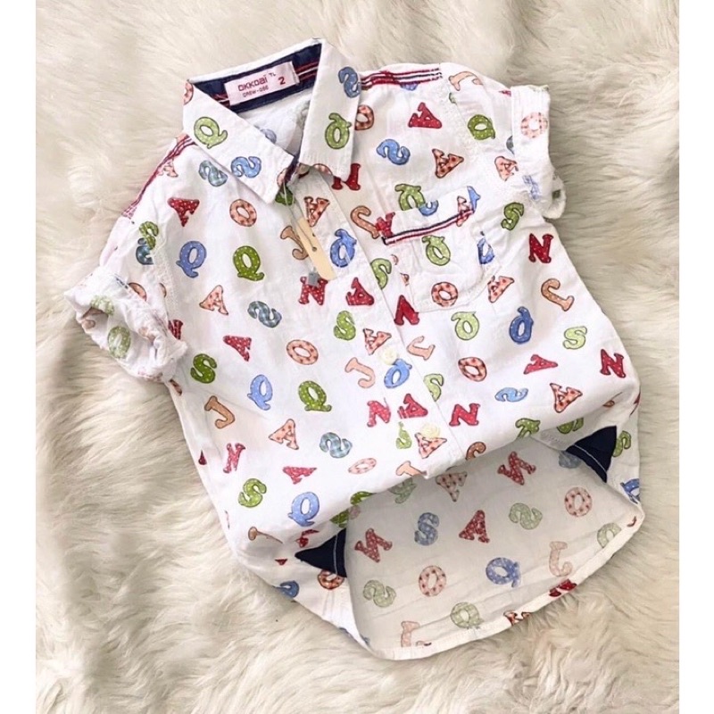 Áo sơ mi cho bé trai từ 7-25kg SM2