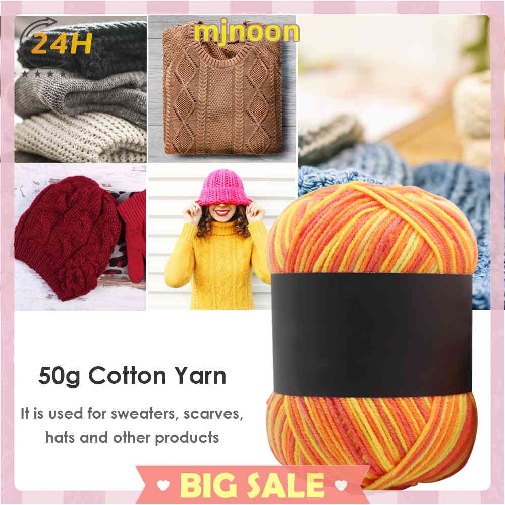 Cuộn Len Sợi To Đan Áo Ấm Nhiều Màu Sắc