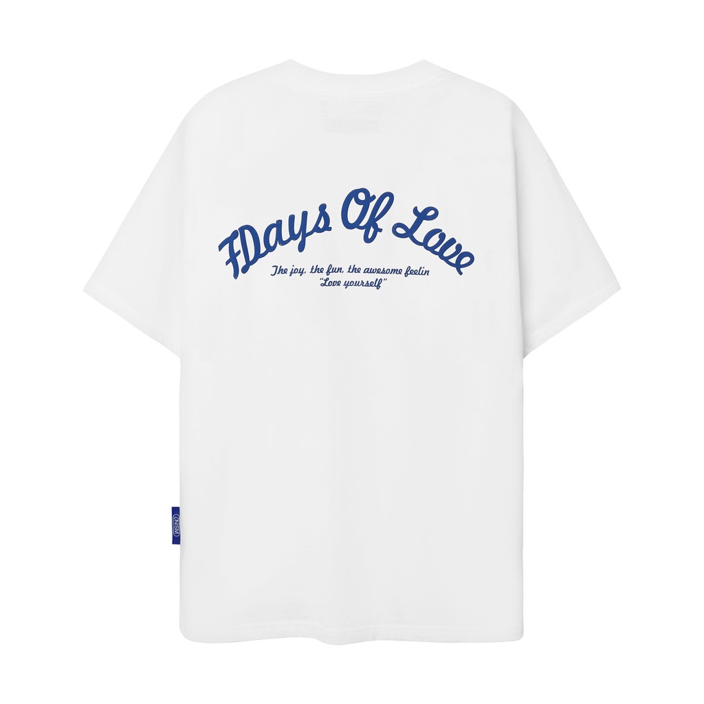 Áo thun tay lỡ unisex 7 Day of love - Cocoo store