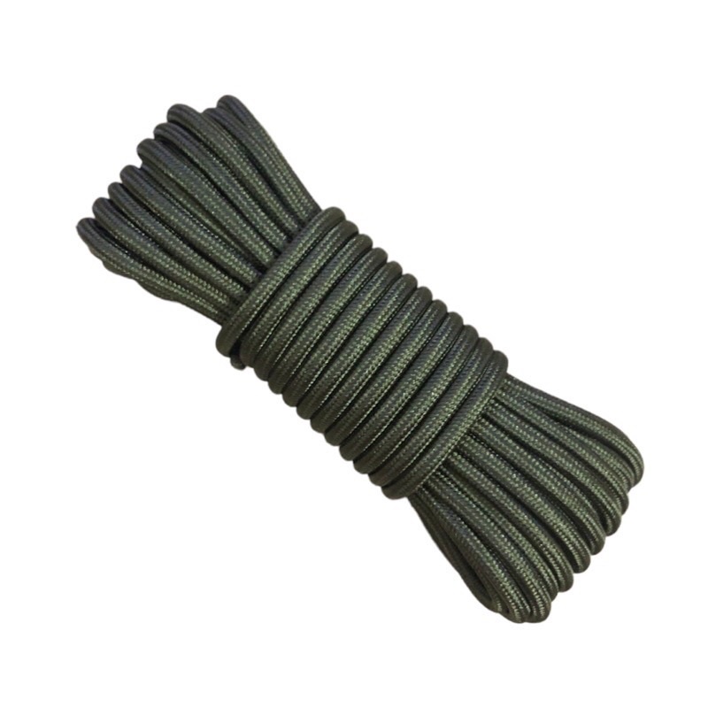 10 mét - Dây Dù 4.5mm có lõi chịu lực tốt, sợi bóng chống bụi dùng căng lều + tăng, dây rút balo, dây phơi