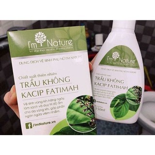 Dung dịch vệ sinh phụ nữ im nature gel trầu không 150ml