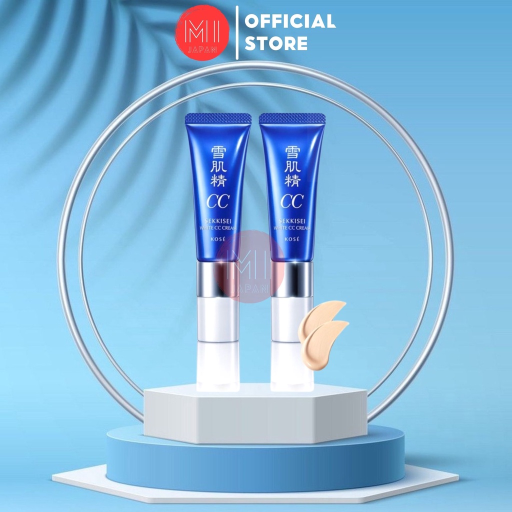 Kem trang điểm CC Kose Sekkisei White Cream SPF50+/PA++++ 30g