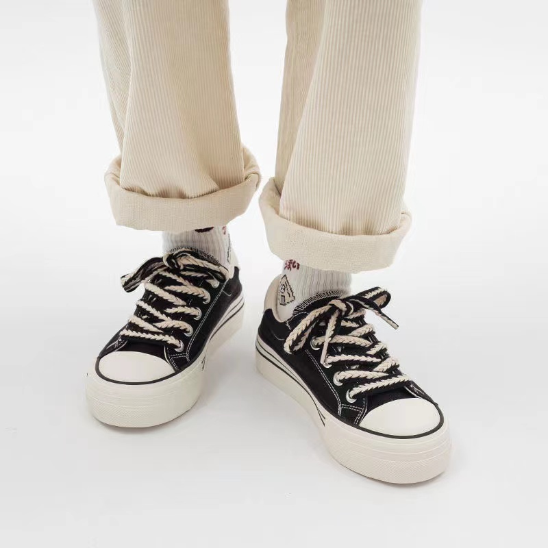 Giày Thể Thao Vải Bạt Thời Trang Hàn Cho Nữ