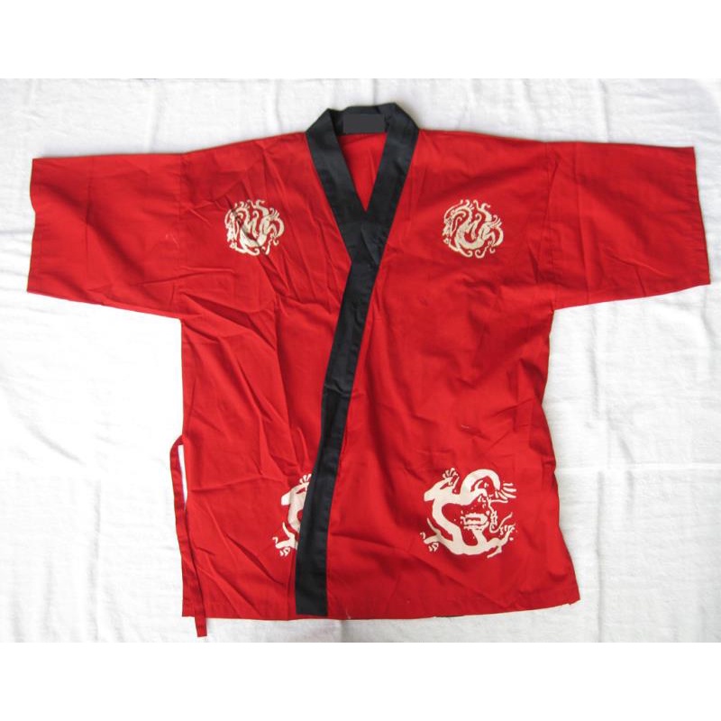 [Miaomiao] [Quần áo nấu ăn Nhật Bản Dashi 1] Quần áo Sushi họa tiết rượu vang Quần áo nấu ăn phong c