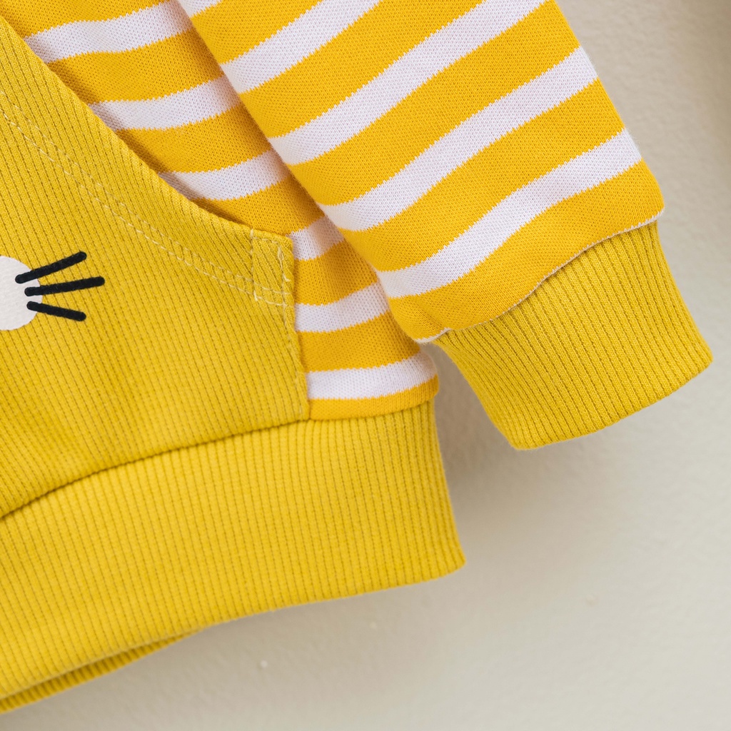 Áo Sơ Sinh Dài Tay Bé Gái  DEROSA KIDS AWBBD677A