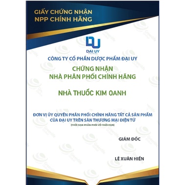 Hoạt Huyết Dưỡng Não Đại Uy chính hãng giúp bổ não, tăng tuần hoàn máu lên não, giảm đau đầu, tăng trí nhớ