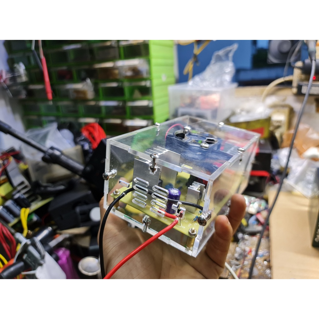 Máy Sạc Acquy 12V 4Ah - 80Ah Sạc Tự Ngắt