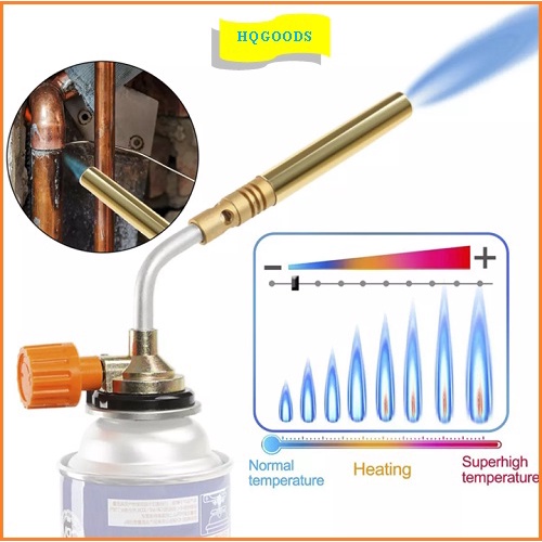 Đầu khò khí gas cầm tay - Đèn khò hàn bằng ống đồng cao cấp sử dụng bình gas mini